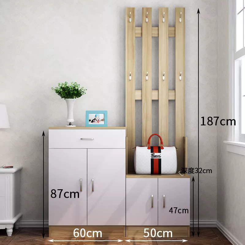 Garment Rack Freestanding Shoe Cabinet Wardrobe Hanger — spice rack wholesale pick on SpiceShelf
