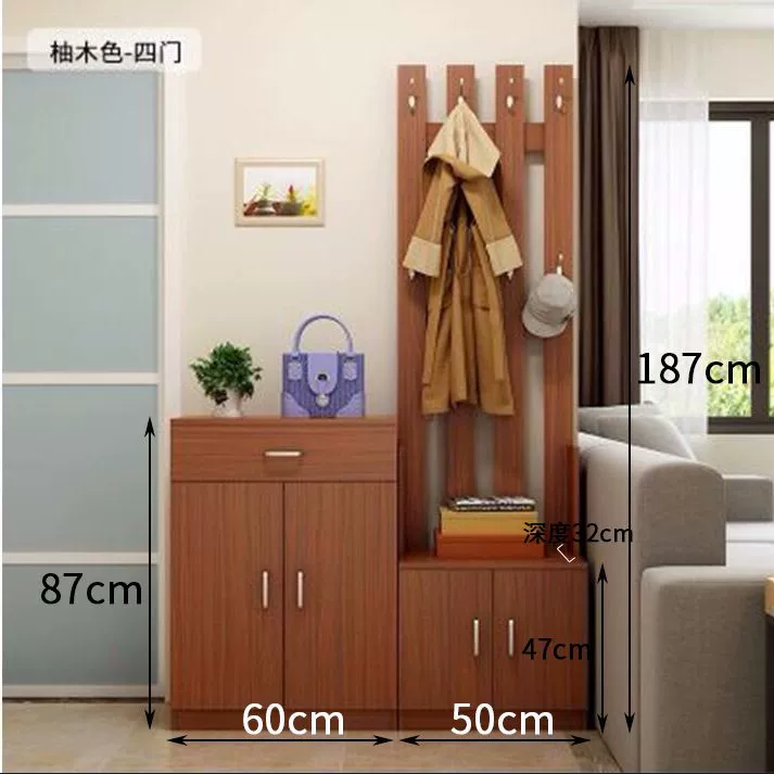 Garment Rack Freestanding Shoe Cabinet Wardrobe Hanger — spice rack wholesale pick on SpiceShelf