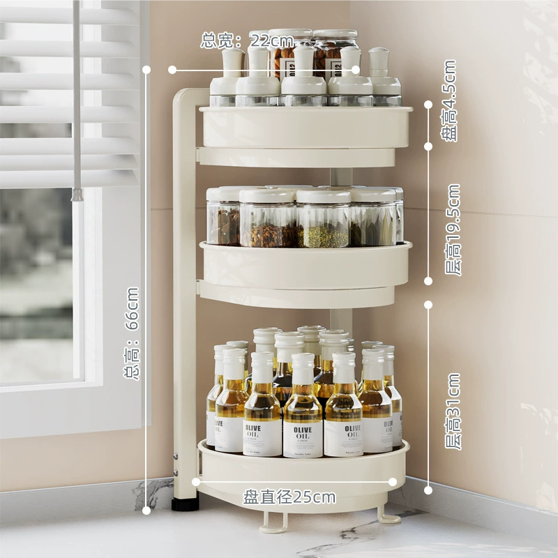 Storage Rack Storage Box Countertop Rotating Kitchen — spice rack wholesale pick on SpiceShelf