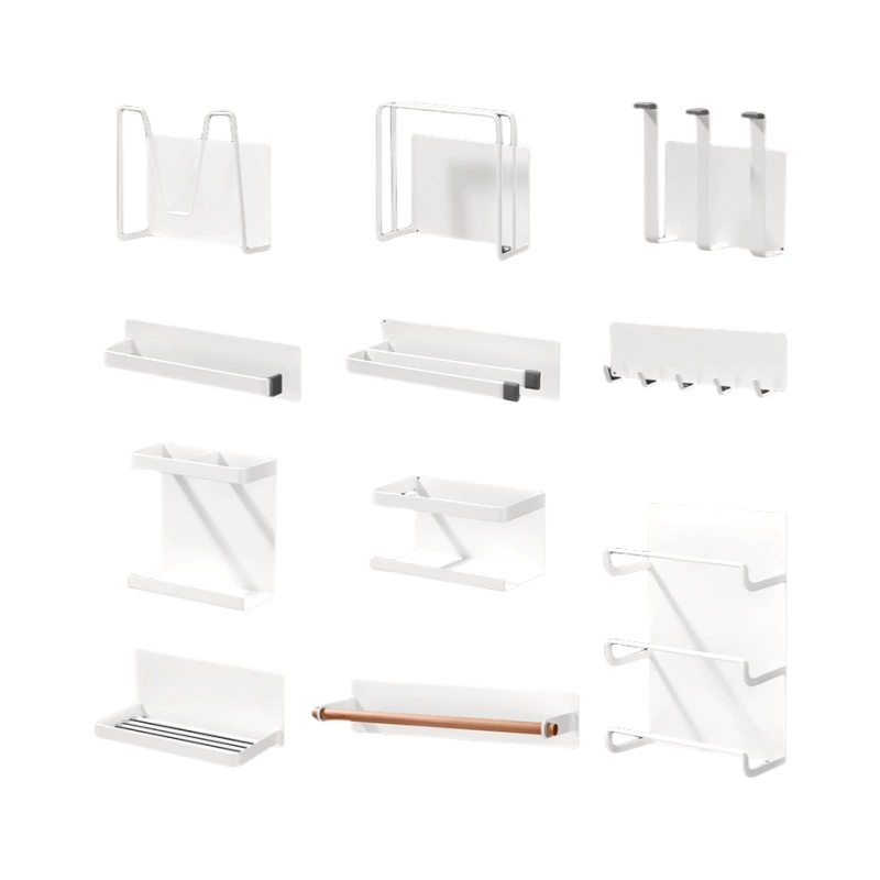Wall-mounted Magnetic Storage Rack Countertop No-drill — spice rack wholesale pick on SpiceShelf