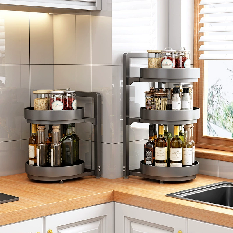 Storage Rack Countertop Rotating Kitchen Home — spice rack wholesale pick on SpiceShelf