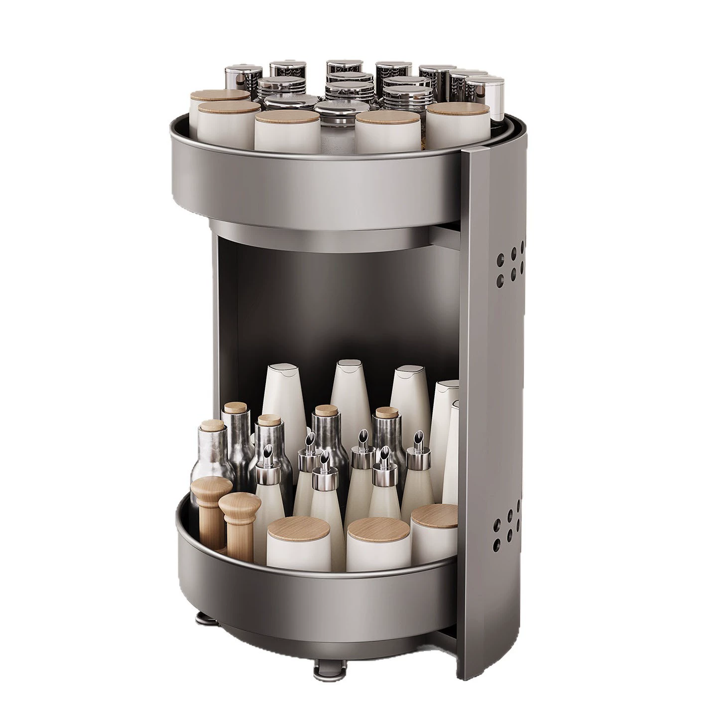 Storage Rack Countertop Rotating Home — spice rack wholesale pick on SpiceShelf