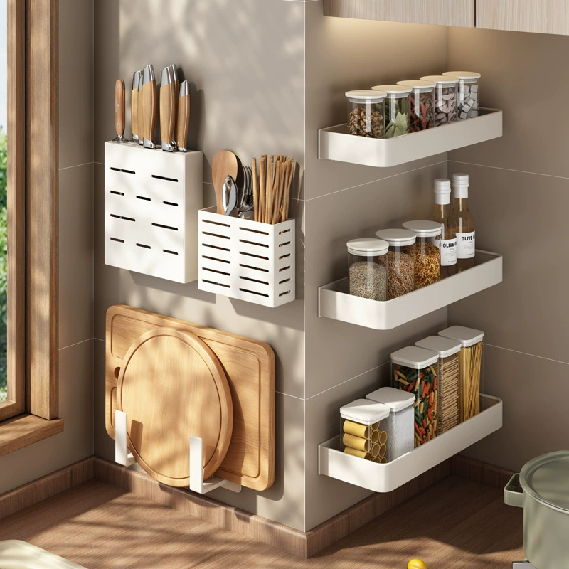 Spice Rack Wall-mounted Storage Rack No-drill Kitchen — spice rack wholesale pick on SpiceShelf