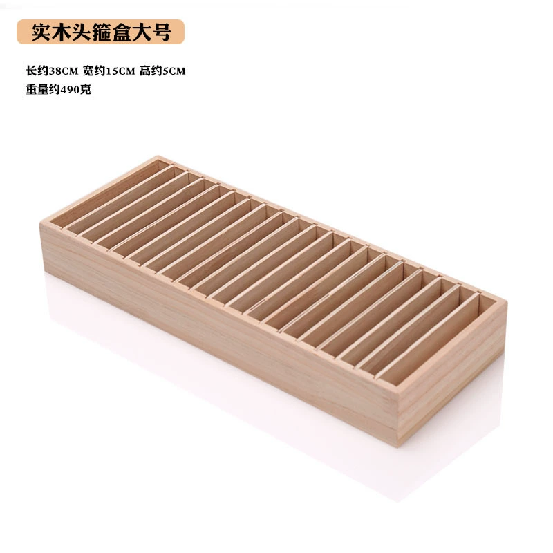 Display Rack Storage Box Solid Wood — spice rack wholesale pick on SpiceShelf