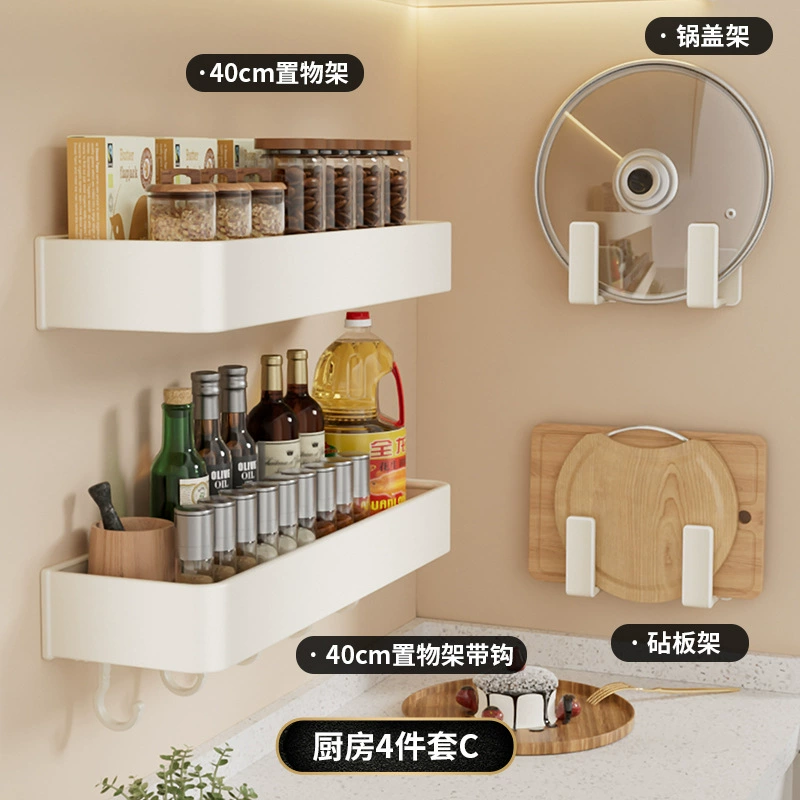 Spice Rack Wall-mounted Storage Rack No-drill Kitchen — spice rack wholesale pick on SpiceShelf