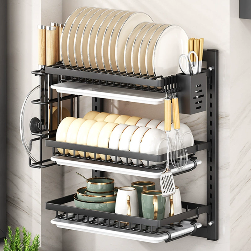 Wall-mounted Storage Rack Storage Box Multi-tier Kitchen — spice rack wholesale pick on SpiceShelf