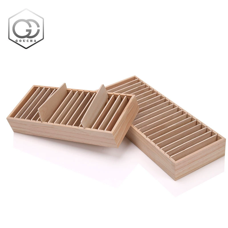 Display Rack Storage Box Solid Wood — spice rack wholesale pick on SpiceShelf