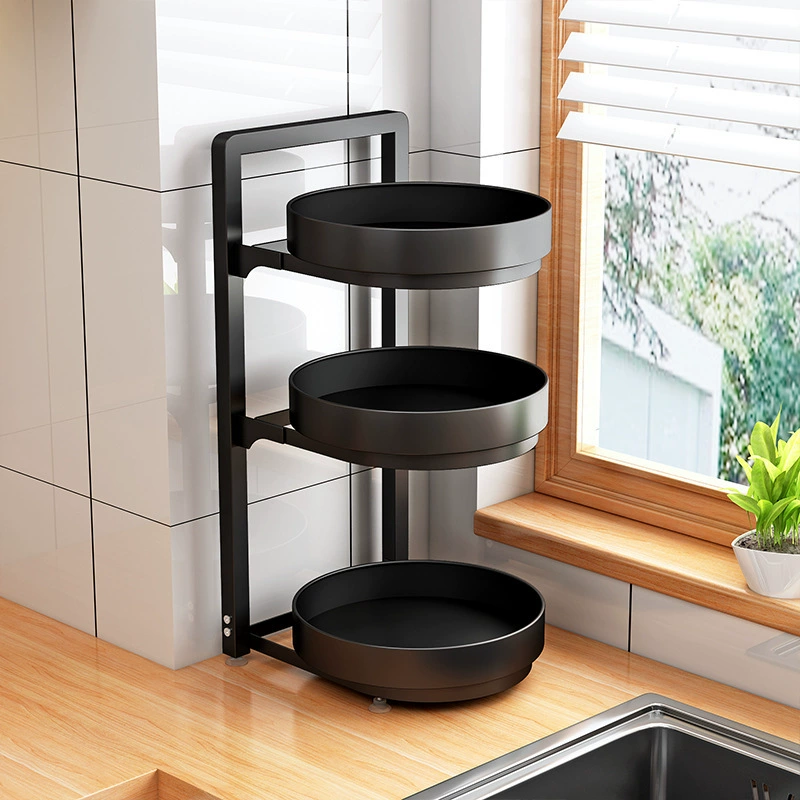 Storage Rack Countertop Rotating Kitchen Home — spice rack wholesale pick on SpiceShelf