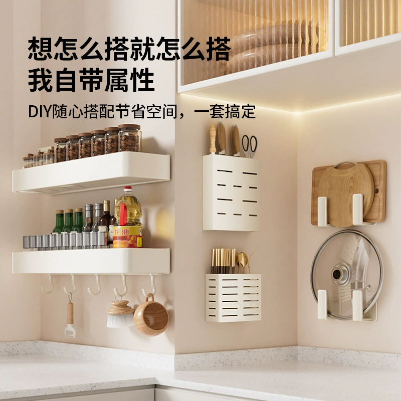 Spice Rack Wall-mounted Storage Rack No-drill Kitchen — spice rack wholesale pick on SpiceShelf