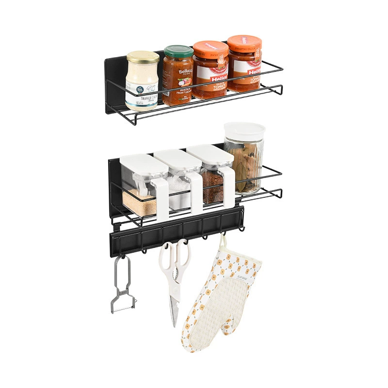 Spice Rack Magnetic Storage Rack Three-tier Hook Rack — spice rack wholesale pick on SpiceShelf