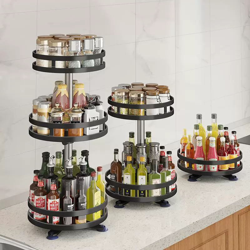 Spice Rack Storage Rack Countertop Rotating Kitchen — spice rack wholesale pick on SpiceShelf