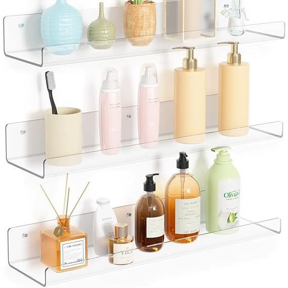 Spice Rack Wall-mounted Storage Rack No-drill Acrylic — spice rack wholesale pick on SpiceShelf