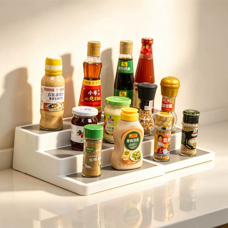 Spice Rack Shelf Rack Three-tier Plastic Kitchen — spice rack wholesale pick on SpiceShelf